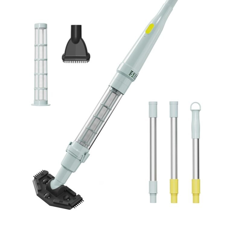 Powerful Lydsto S1 Lite Spa Vacuum – 90-Min Runtime & 20 W Brushless Motor 1 Lydsto S1 Lite Spa Vacuum with motorized brush head, multiple extension wands, and cleaning attachments